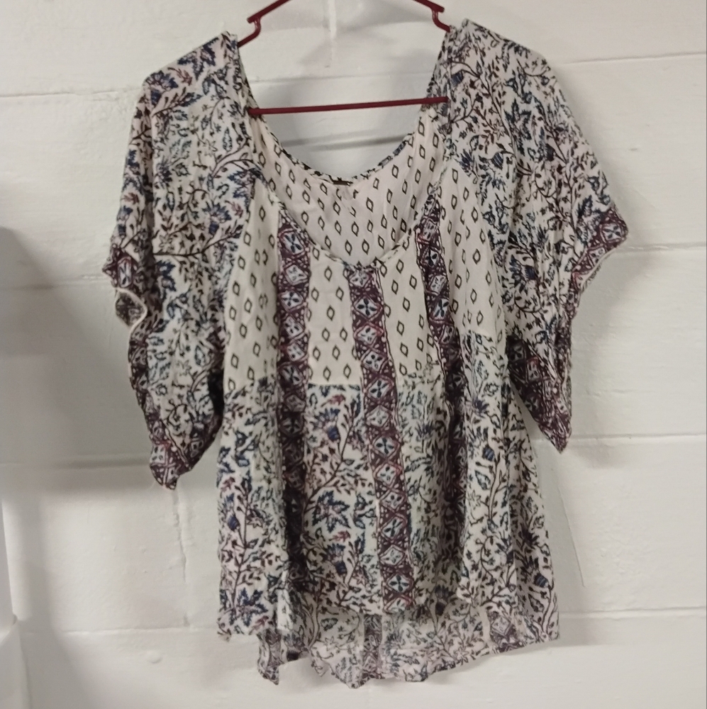 Floral Print Women's Top
